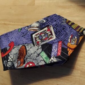 Nicole Miller Stock Exchange Vintage Silk Tie Multicolor